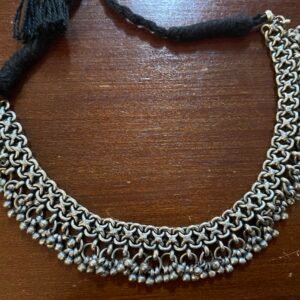 Oxidized Silver Necklace